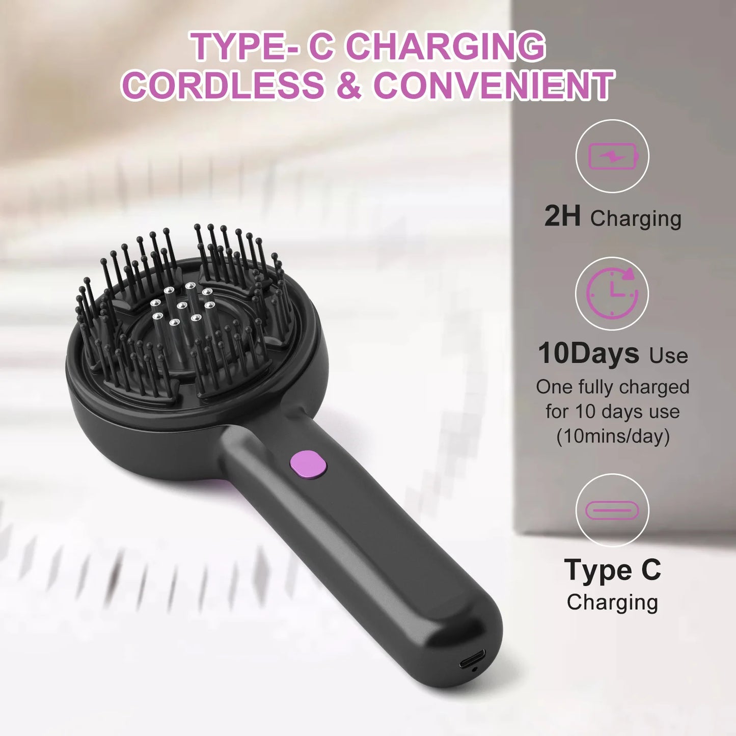 Electric Head Massage Comb