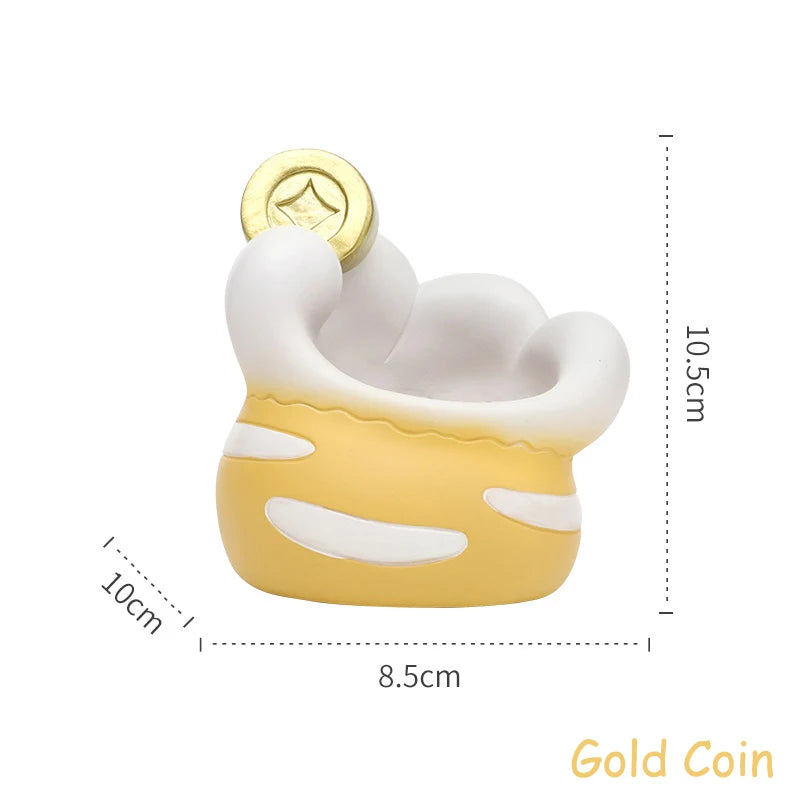 Cat's Paw Shaped Succulents Plants Pot Creative Kitten Planter for Mini Bonsai Fairy Garden Ornaments Home Tabletop Decoration