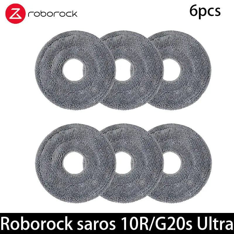 Roborock Saros 10R/G20S Ultra  Accessories Brush Hepa Filter Mop Cloth Dust Bag Spare Parts