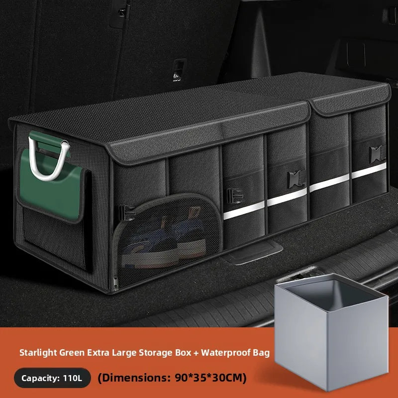 Car Storage Box Vehicle Trunk Organizer Waterproof Insulated Cusizable Simple Sle Foldable Storage Box for Changan CS75P...