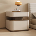 Minimalist Modern Aesthetic Bedside Table With Drawers Design Storage Nightstand Space Saving Mesa De Noche Bedroom Furniture