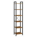 VASAGLE 6-Tier Bookshelf, Bookcase, Shelving Unit, for Office, Study, Living Room, Bedroom, 30 x 40 x 187.5 cm