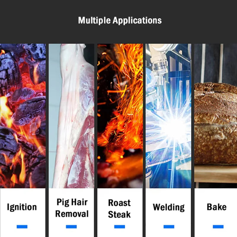 2.5m Flame Welding Torch Copper Aluminum Soldering Tool Liquefied Propane Gas Torch For Precious Metal Melting Gas Torch Blower