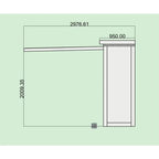 Customized heavy duty outdoor kitchen shed with built in barbecue cabinet for professional backyard cooking stations