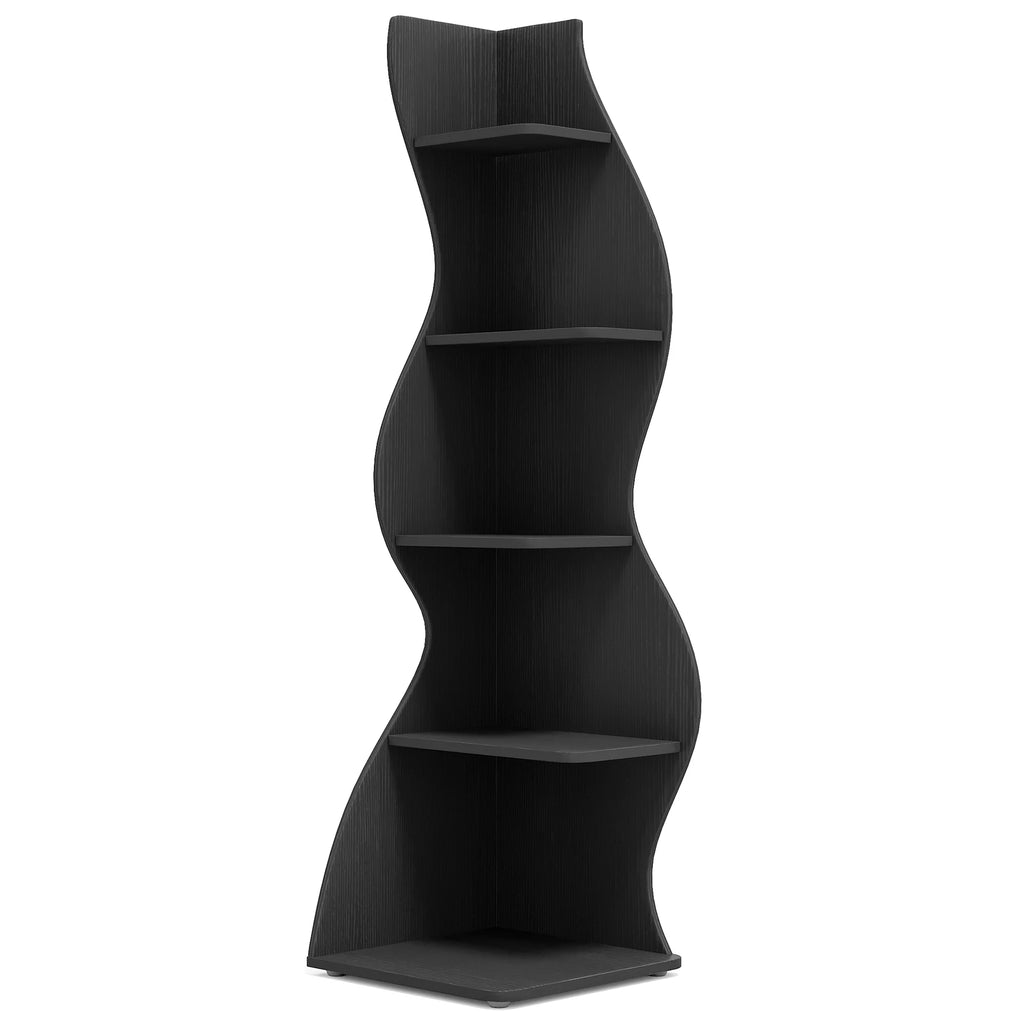 Stylish Corner Bookcase
