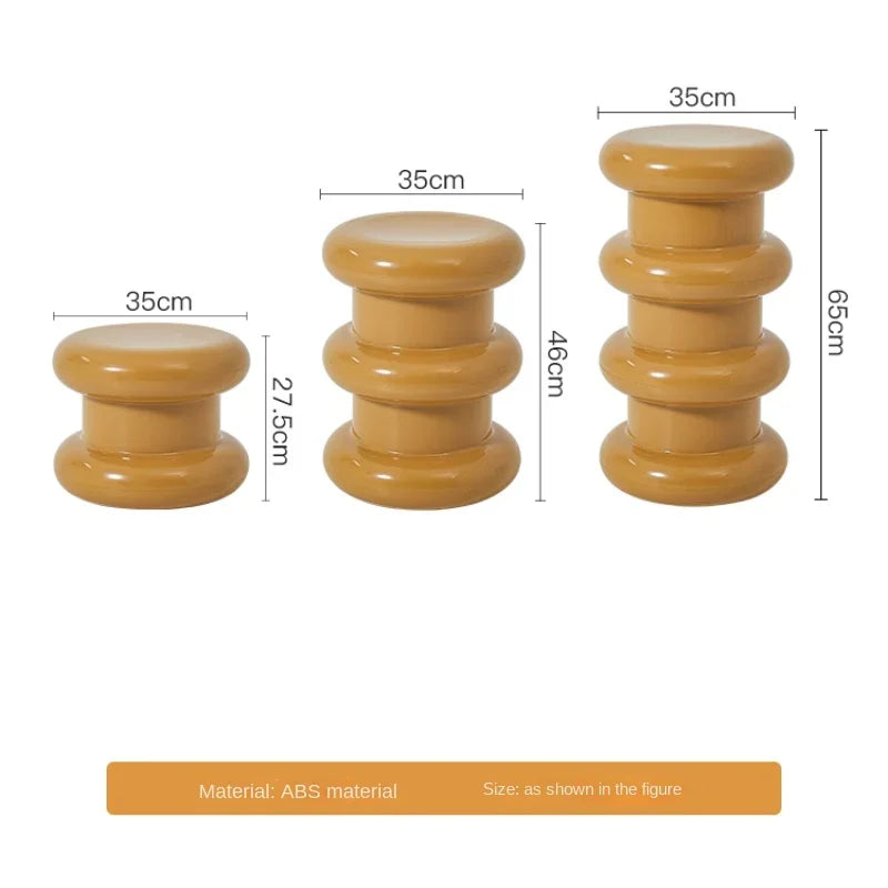 Home Shoe Changing Stool Ins Style Low Stool Sofa Side Table Nordic Modern Minimalist Living Room Creative Small Round Stools