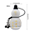 Unique Chinese Retro Gourd Bottle - 900ml Water Cup