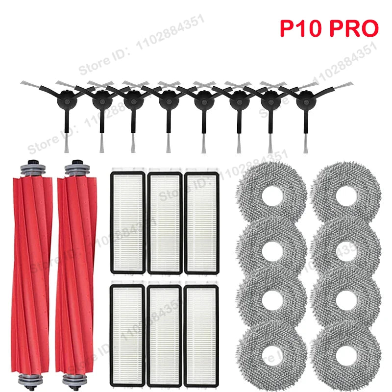 Replacement Roller & Dust Bag Parts for Roborock