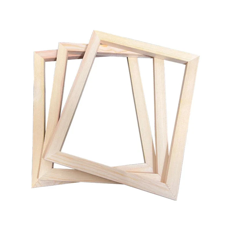 3pcs Wooden Frames 20x30 30x40 Canvas Frame Photo Oil Painting Canvas Diamond Painting Frames Canvas Wood Wall Frame Home Decor