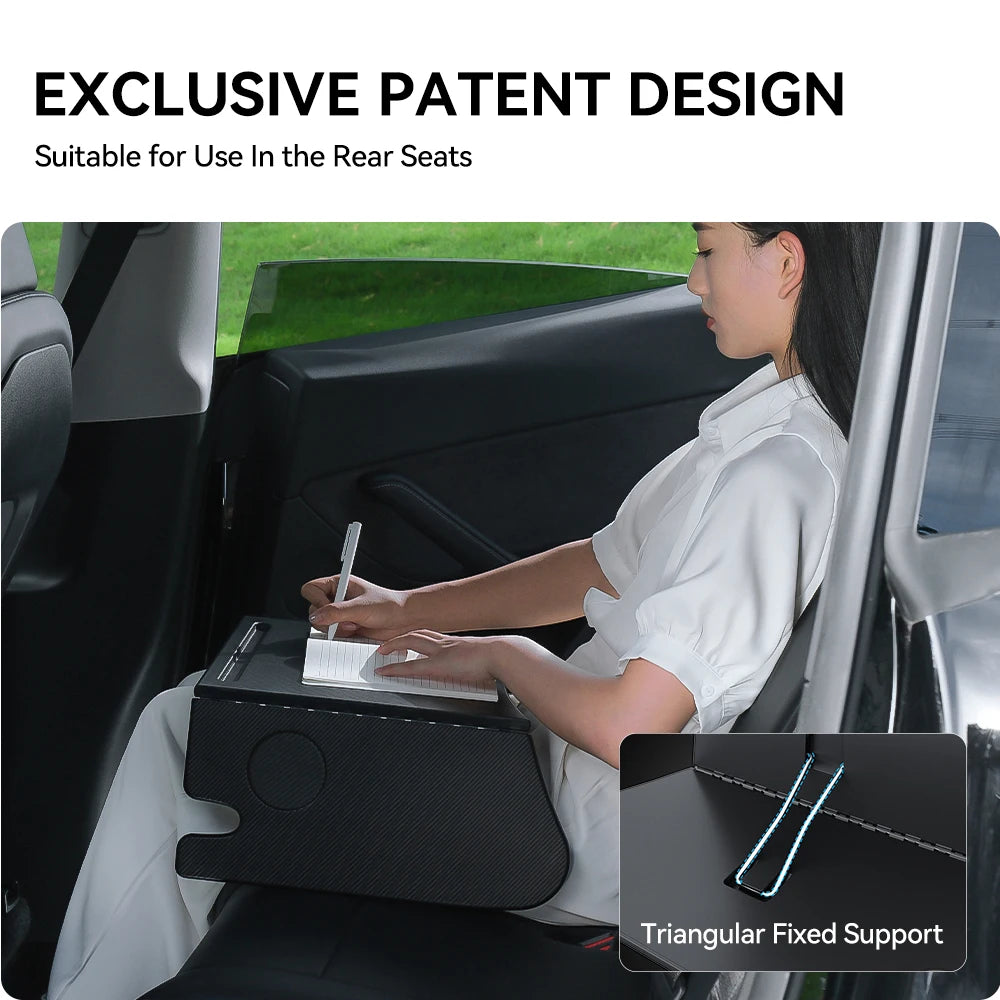 YZ For Tesla Model 3 Highlan Modle Y X S 2018-2024  Steering Wheel Laptop Tray Travel Desk Portable Office Table Car Accessories