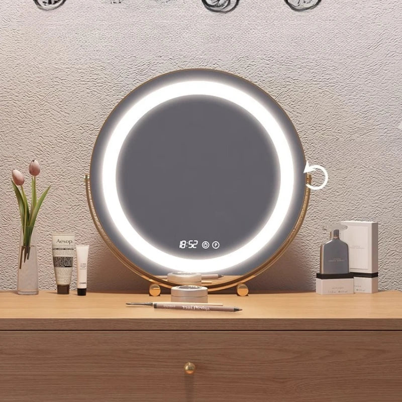 Modern Makeup Vanity Vintage Dressing Table Cabinet Storage Dressers for Bedroom Hairstyle Mini Folding Toilet Tables Furniture