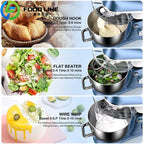 Custom Home Kitchen Appliances Electric Food Bread Dough Mixer Stand Cake Maker Mixers
