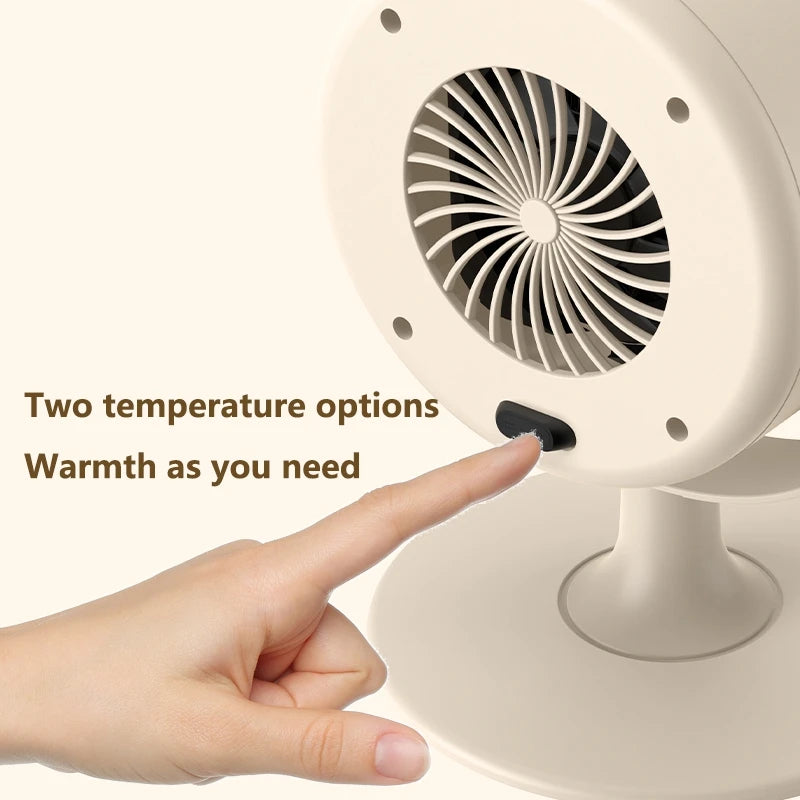 Midea Fast Heating Heater Desktop Portable Energy Saving Mini Electric Warmer Winter Gift For Office Desk Dorm Home Appliance