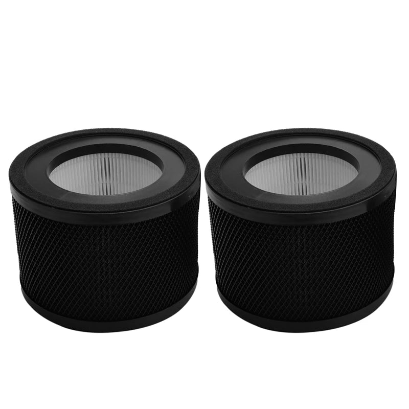 2-Pack Replacement TRUE HEPA Filters Compatible For Taotronics TT-AP001 And VAVA VA-EE014 Air Purifiers
