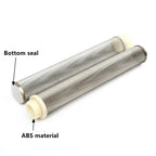 1/2"~2.5" 304 Stainless Steel Extended Filter Garden Irrigation Water Pump Hose Filter Aquarium Water Cleaning Mesh Metal Filter