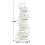 Stylish Corner Bookcase