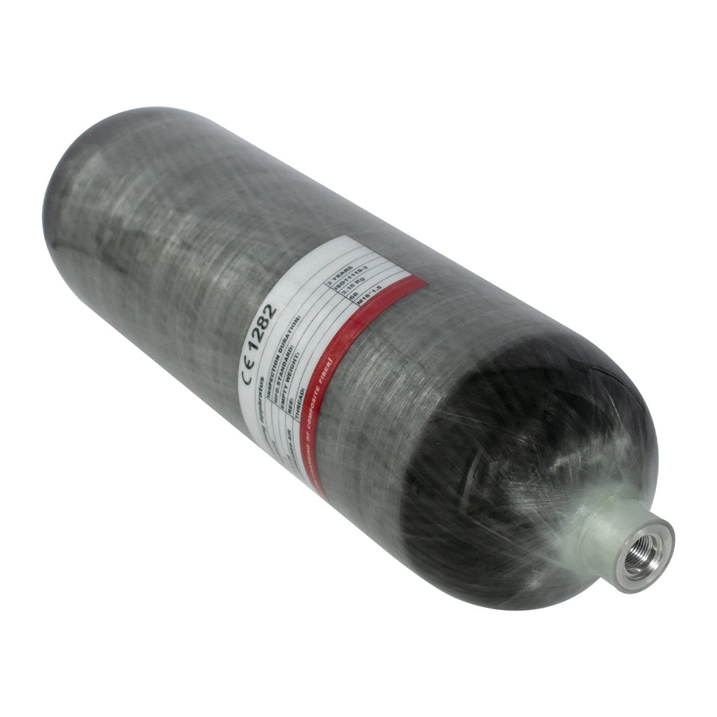 TUXING 4500Psi 4.7L Carbon Fiber Cylinders 300Bar High Pressure Cylinders for HPA Scuba Diving Tank Thread M18*1.5