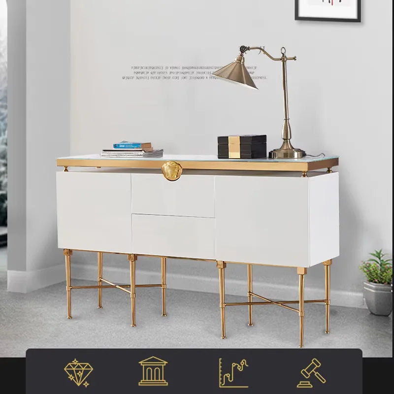 Dining Room Cabinet Sideboard Modern Simple Wooden Living Room Pantry Cabinet Storage Cabinet Side Table