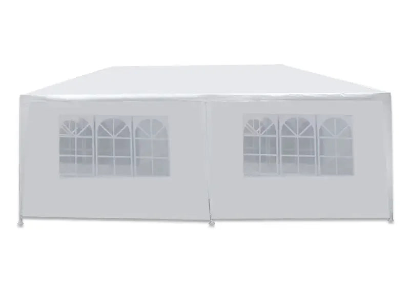 White Outdoor Party Tent - 10x10/20/30 Sizes - Wedding, Cater Event Gazebo Canopy | AlluCanFind