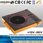 The Infrared Heating Cookware Cooking Multifunctional Electric Ceramic Stove 3500W Infinitely Adjustable Power For Soup Cooking