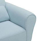 Children's Upholstered Accent Armchair Stylish Indoor Armchair Cozy Foam Filling Sturdy Wooden Frame Easy Assembly Kids Room