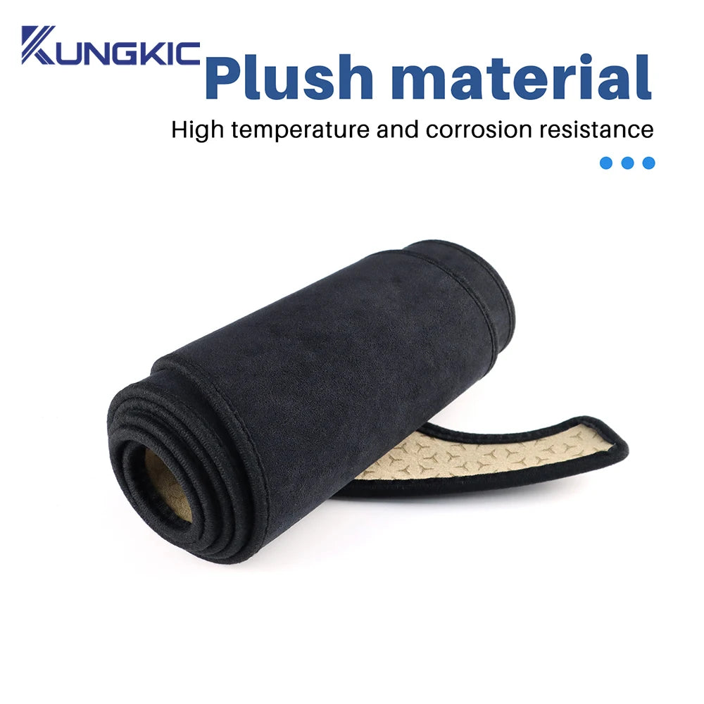 Anti-UV Dash Mat for Tesla Model Y Juniper 2025 2026-up Sunshade Protector Non-slip Accessories Top Flannel Dashboard Cover Pad