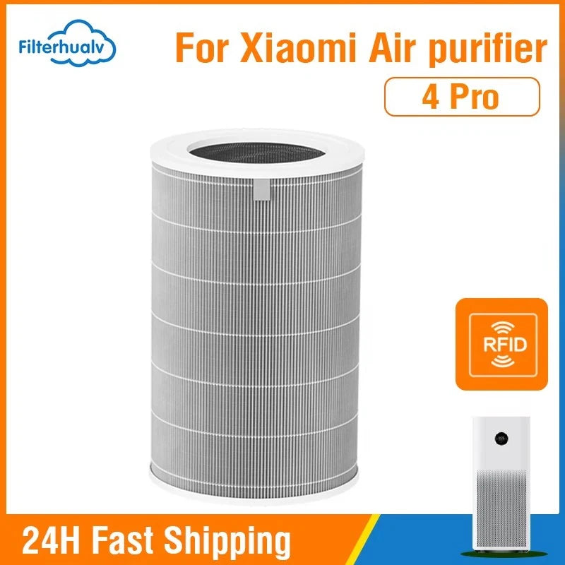 Air Filter For Xiaomi Air Purifier 4 Pro For Mijia Air Purifier Filter PM 2.5 With Activated Carbon 4PRO Filter