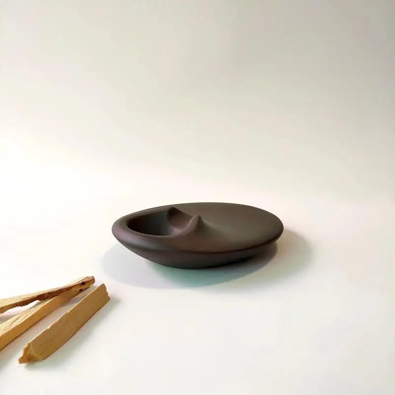 Santo wood holder Peru Holy Wood Aromatherapy Stove Cement Support Base Relaxation Meditation Container Tray Sage Stand Gifts