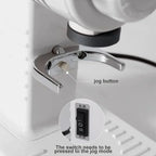 DIVEDEER Electric Coffee Bean Grinder Italian Hand Punch Small Household Coffee Bean Grinding and Crushing Machine