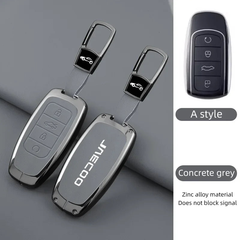 For Omoda JAECOO J7 2025 2024 Car Remote Control Key Case Keychain Accessories Garnish Trim Cover
