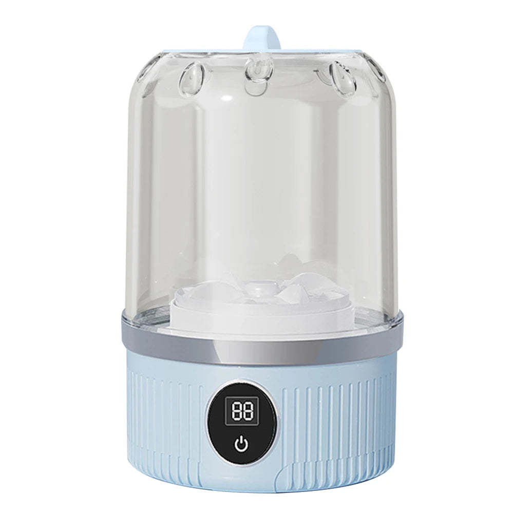 Cordless Small Washing Machine with Laundry Cup Automatic Laundry Cup