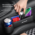 Car Storage And Finishing Leather Seat Gap Storage Box For Chery Jetour X70 X70SM X90 X95 DASHING i-DM T2T3 Auto Storage Box