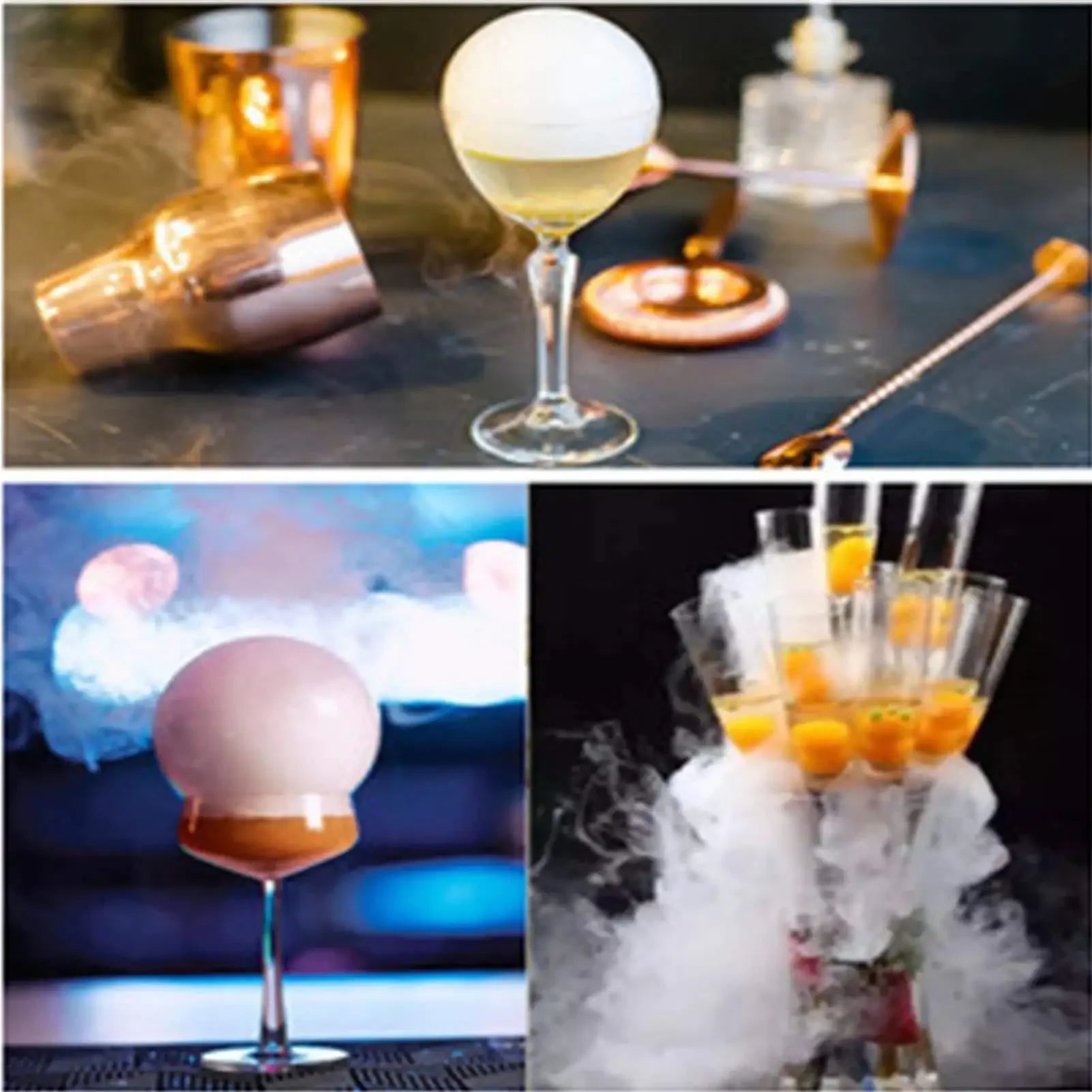 Portable Smoker Smoke Gun, USB Cocktail Gun Bubble Smoking Gun Smoker Machine, Handheld Cold Smoking Smoker for Infused Cocktail