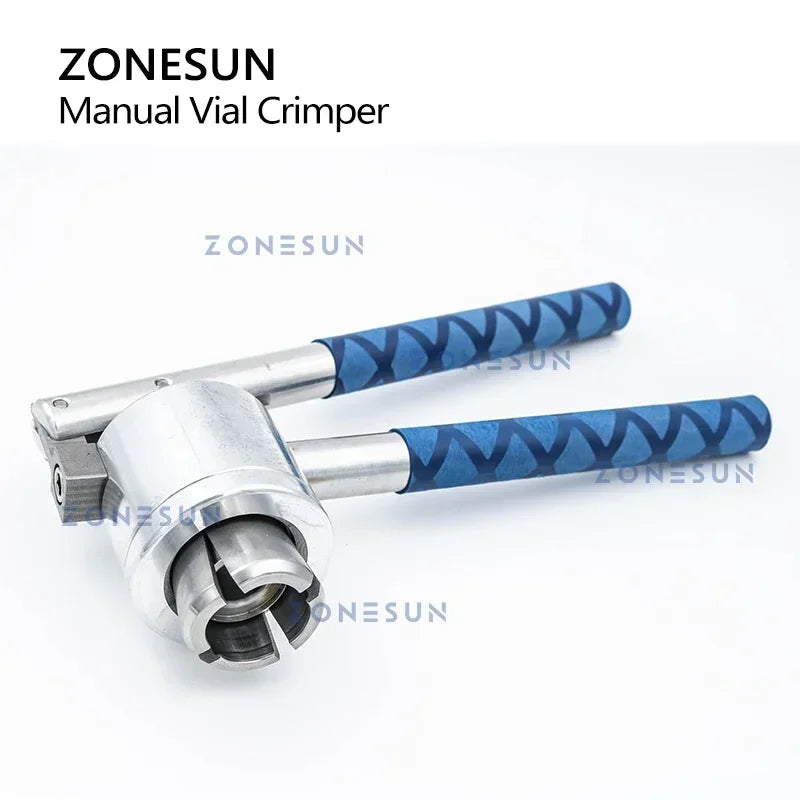 ZONESUN Perfume Bottle Manual Crimper ZS-PBC1 Vial Sealer 13/15/18/20mm Capping Stainless Steel Spray Handheld