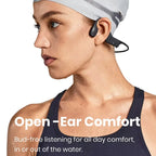 Shokz OpenSwim Shokz S700 Bone Conduction 4GB MP3 Music Player IP68 Waterproof Wireless Earphones for Swimming,Sports,Running