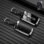 Car Remote Key Case Fob Cover Holder Shell Bag for BYD Song Plus Atto 3 Han EV Tang DM Qin Seal Dolphin Keychain Accessories