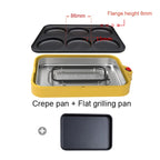 Electric Takoyaki Maker Egg Omelette Cooker Crepe Pancake Fried Steak Frying Pan Chibi Maruko Baking Machine Octopus Balls Grill