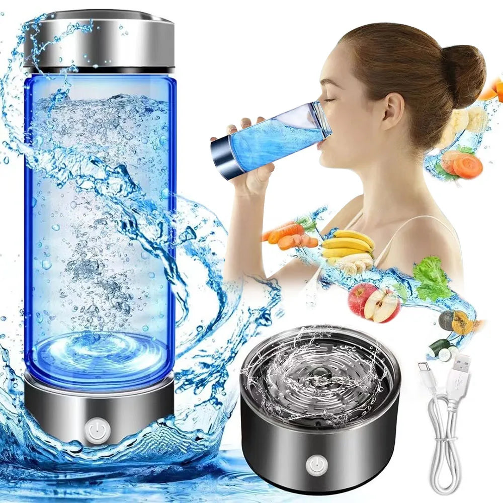 420ml Hydrogen Rich Water Cup Electric Hydrogen Rich Water Generator B
