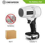 ONEVAN 2000W Brushless Cordless Electric Turbo Blowers 15000RPM Handheld Snow Dust Air Blowing Power Tool For Makita Battery Pin