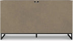 Neilsville 6 Drawer Dresser, Dark Brown,18.88"D x 59"W x 33.88"H