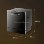 Kitchen Built In Dishwasher Machine Auto 13 Sets 220V 110V USA EU Black White Color Drawer Smart Dish Washer For Home Stock
