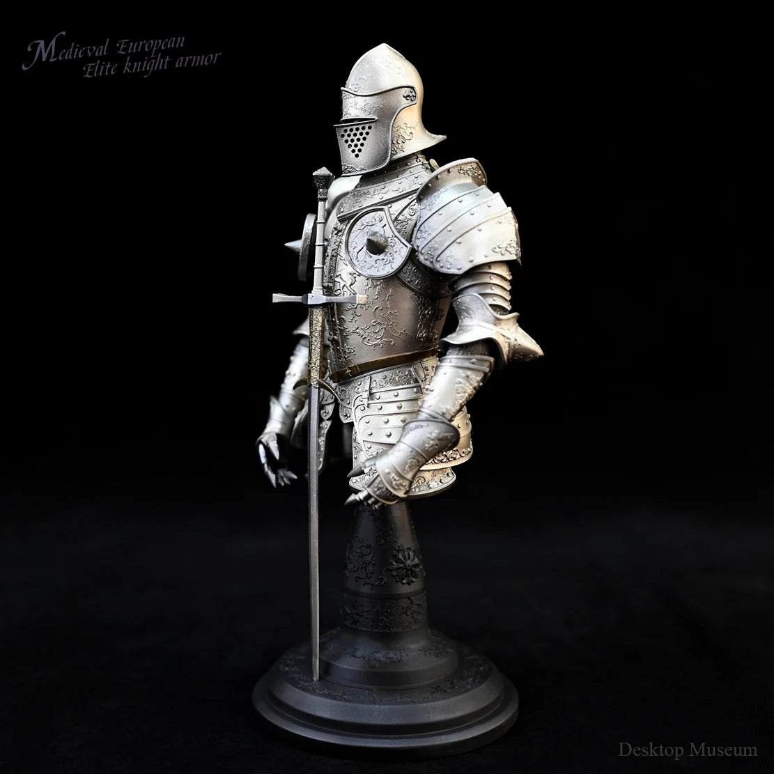190MM Resin home decoration craft ancient European medieval armour finished home decoration model LTCP-277