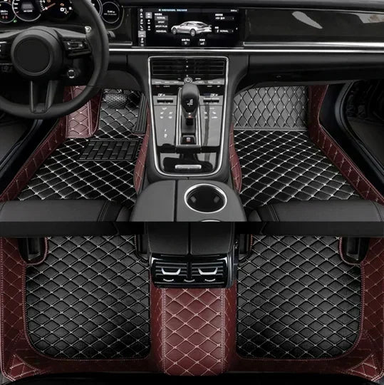 Customized Splicing Color Car Floor Mat for Peugeot 206 2004-2008 207 CC 301 2012-2019 607 2004-2006 Interior Car Accessories