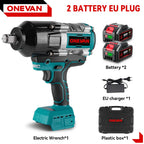 Brushless 3100N.M Electric Impact Wrench 3 Gears Cordless Electric Torque Wrench Screwdriver Power Tools For Makita Battery Pin