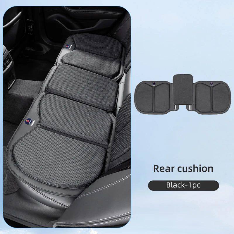Leather Car Seat Cover Breathable and Non-slip Cars Seat Cushion Pad Car Accessories For SAAB Scania 93 95 9000 900 9-4X 9-7X 9-