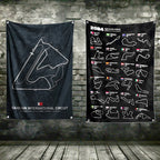 Ft Formula 1 Imola Monaco Circuit F1 Flag Polyester Digital Printing for Garage Wall Art Out Door Decoration With Grommets