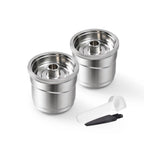Reusable Coffee Filters for illy Stainless Capsule y3 Iperespresso Rich Crema Coffee Capsules Filter fit illy X7,illy Y3,illy Y5