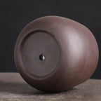 Chinese Style Purple Clay Flower Pot Orchid Plant Container Bonsai Vase Plant Pot with A Hole Home Garden Decor