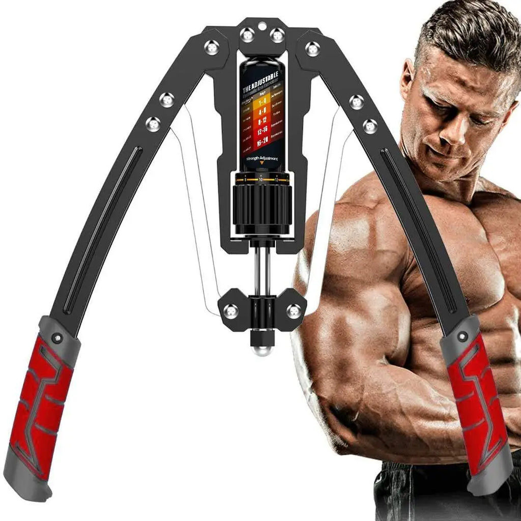 Twister Arm Exerciser - Adjustable 22-440lbs Hydraulic Power, Home Chest Expander, Shoulder Muscle Training Fitness Equipment