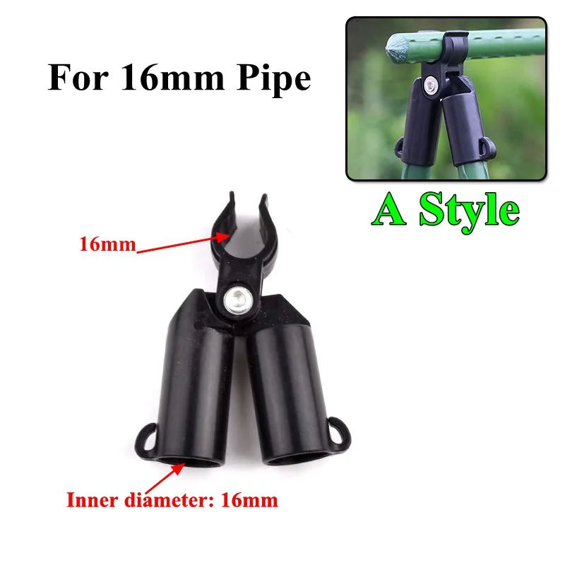 5/10pcs Plant Support A-Btype Fixed Clip, Awning Pillar Plant Grafting Stakes Connector Climbing Vine Bracket Garden Accessories